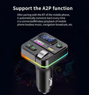 VuraDrive: 3-in-1 Universal Fast Car Charger & Music Streamer