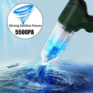 VuraVac: 3-in-1 Cordless Car Vacuum Cleaner